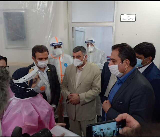 بازدید معاون کل وزارت بهداشت از مراکز درمانی و بهداشتی اهواز
