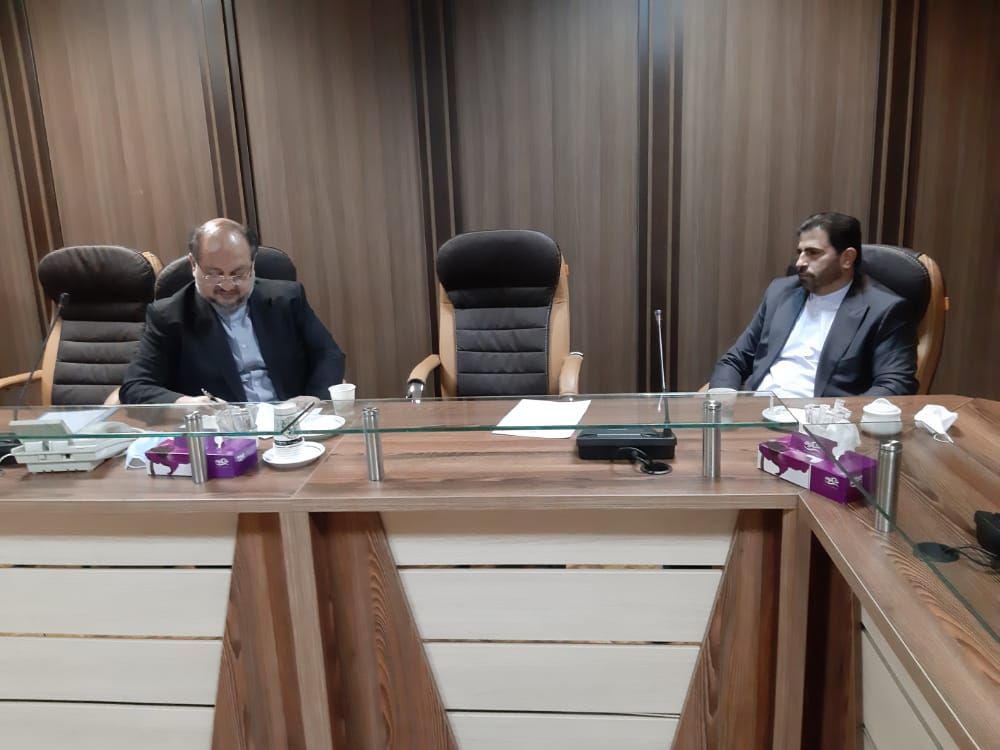گزارش تصویری از نشست دکتر محمد کعب عمیر عضو کمیسیون اجتماعی مجلس شورای اسلامی با دکتر شریعتمداری وزیر کار،رفاه و تامین اجتماعی