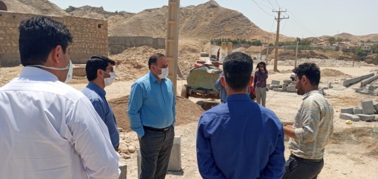 بازدید فرماندار مسجدسلیمان از روند پروژه احداث جاده دوم شهرستان