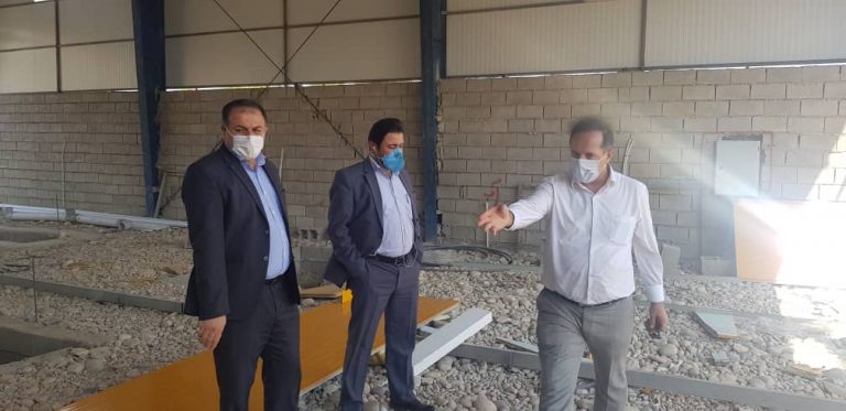 بازدید فرماندار و دادستان شهرستان مسجدسلیمان از روند احداث شهرک خودرویی در شهرستان