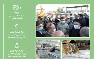 پیشرفت سریع پروژه فاضلاب اهواز و استان خوزستان