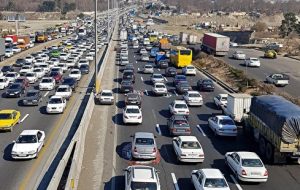 افزایش ۴۰ درصدی تردد نوروزی در جاده‌های کشور   
