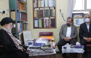 دیدار معاون اقتصادی رئیس جمهور با آیت الله شفیعی