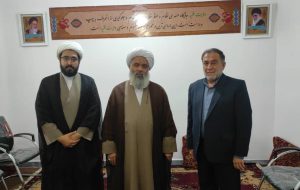 دیدار سرپرست دانشگاه جامع علمی کاربردی استان خوزستان با آیت الله فرحانی نماینده مردم استان در مجلس خبرگان رهبری