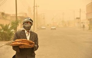 خودداری از تردد غیر ضروری هنگام گرد و خاک