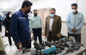 بازدید رئیس دانشگاه جامع علمی کاربردی استان خوزستان از شرکت فولاد خوزستان و دیدار با قائم مقام شرکت فولاد