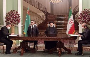 امضای ۹ سند همکاری ایران و ترکمنستان