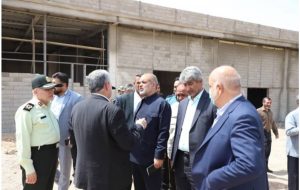 بازدید وزیر کشور از روند ساخت فرودگاه مسجدسلیمان