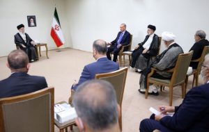 دیدار رئیس جمهور ترکیه با رهبر معظم انقلاب اسلامی