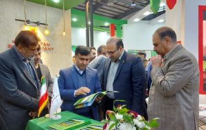 بیستمین نمایشگاه بین‌المللی محیط زیست با حضور فولاد خوزستان در محل نمایشگاه بین‌المللی تهران افتتاح شد