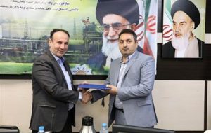 آیین معارفه سرپرست خدمات نفت و گاز مارون برگزار شد